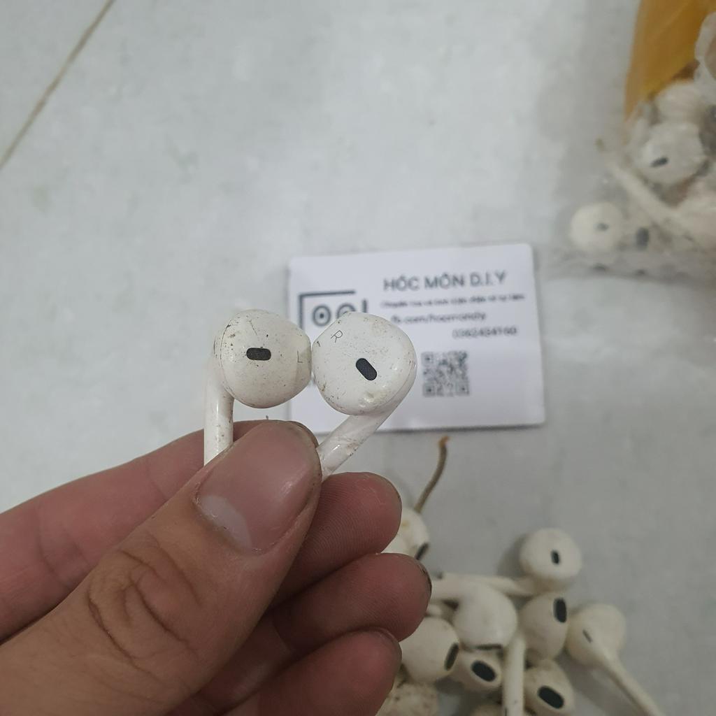 1 cặp củ tai Ai Phôn cắt dây, củ tai E Pót cắt dây dùng để chế tai nghe