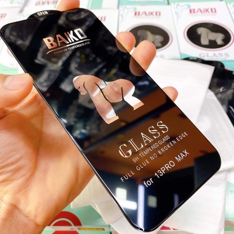 Kính cường lực iphone KINGKONG BAIKO siêu dẻo chống bể cho 14 pro max/13 pro max/13 pro/13/12 pro max/11 pro max/xs max