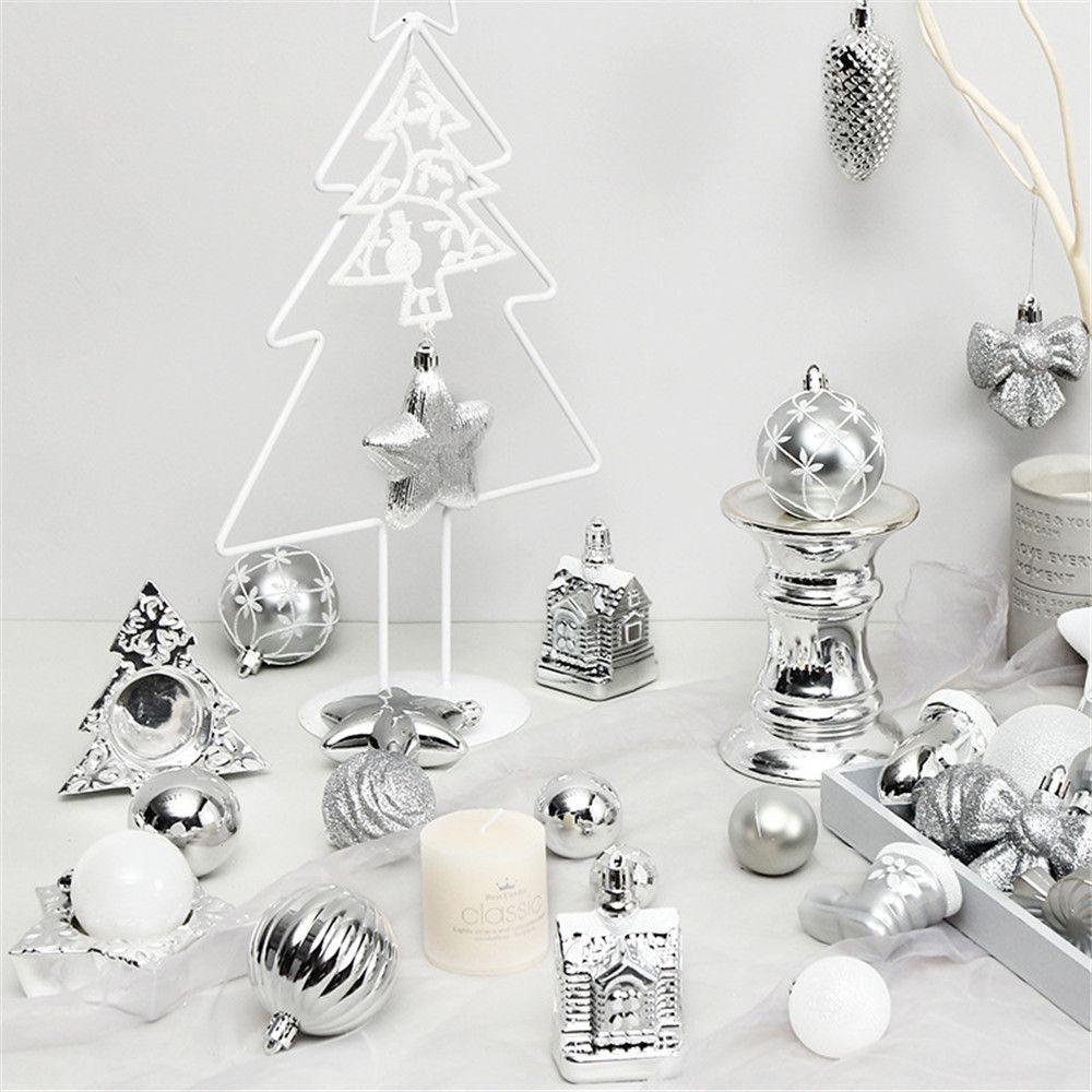 Set 1 80 Quả Châu Nhỏ 30mm Trang Trí Cây Thông Noel