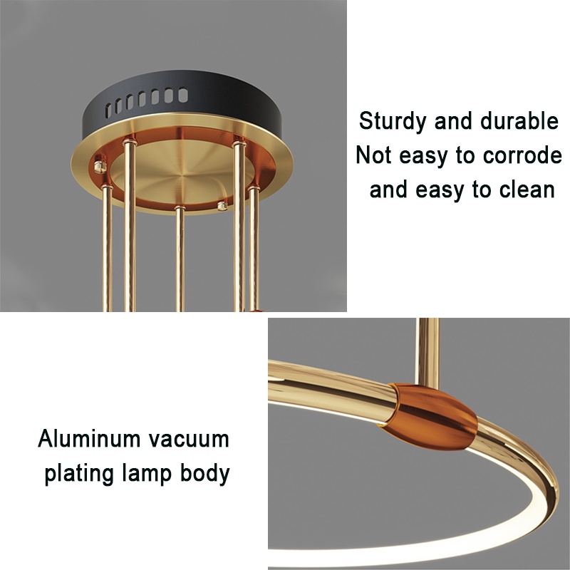 Đèn Led Trần Phòng Ngủ Đèn Thả BàN ĂN Đèn Thả TrầN Trang Trí Hiện Đại Đèn ChùM PhòNg KháCh Bắc Âu