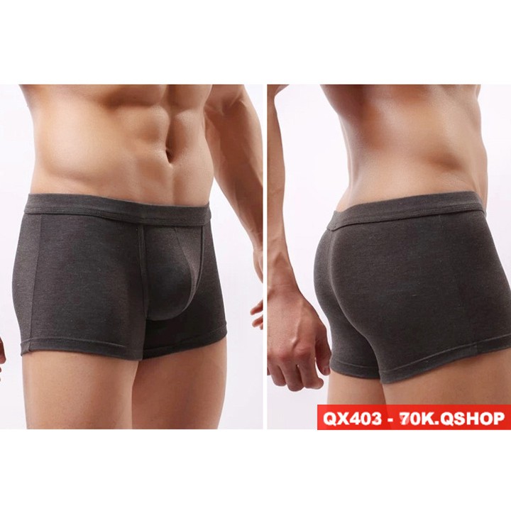 QUẦN BOXER THUN COTTON MỀM MẠI QX403