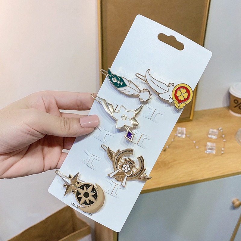 Kẹp Tóc Hình Anime Genshin Impact