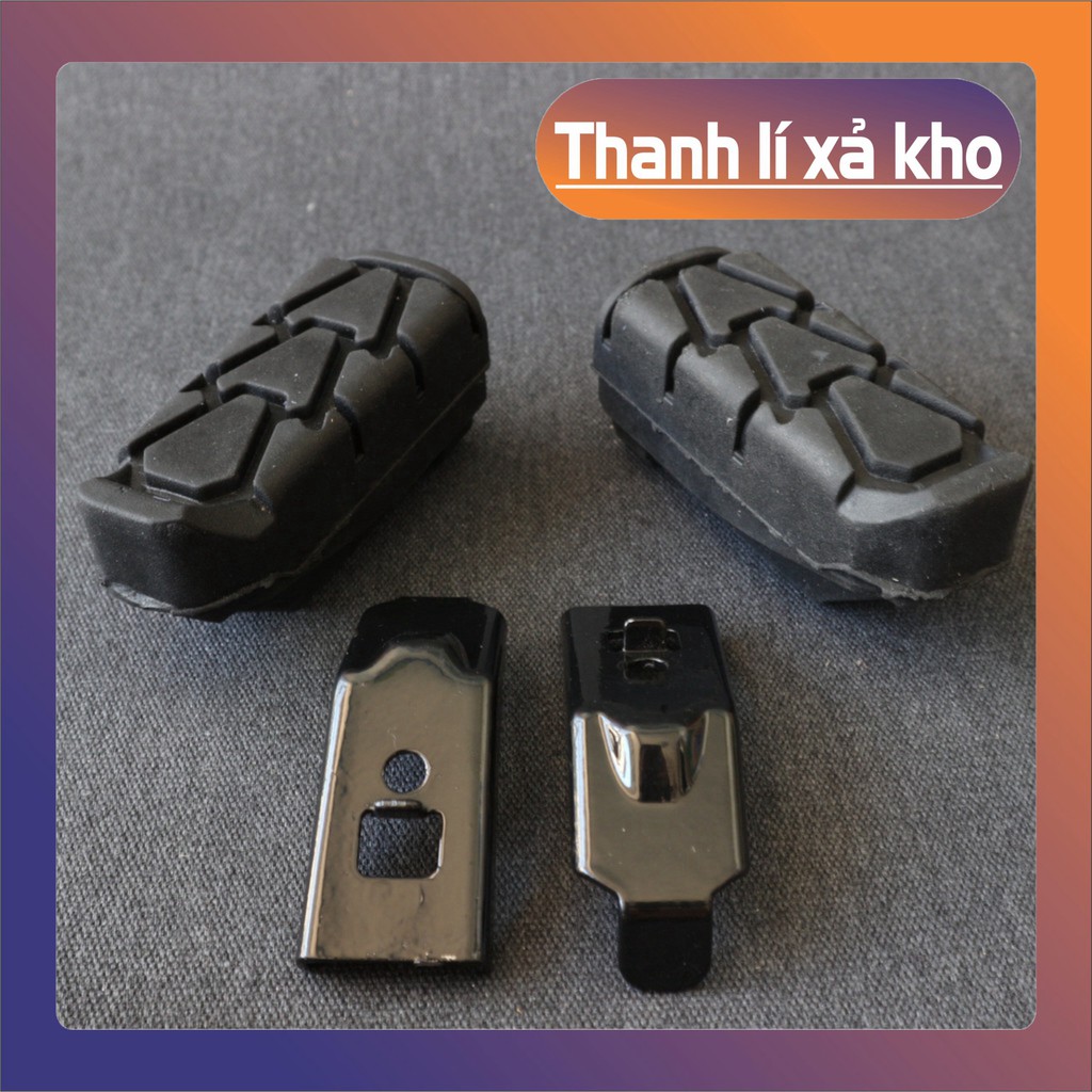 [ XẢ HẾT KHO ] CẶP GÁC CHÂN CAO SU TRƯỚC WINNER (CÓ BASS SẮT)