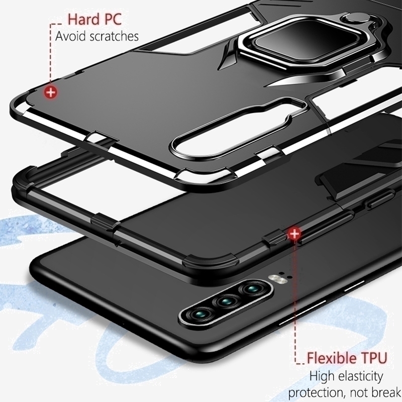 Ốp lưng chống sốc có nhẫn đỡ cho Samsung S8 S9 S10 PLUS S10E A10 A20 A30 A40 A50