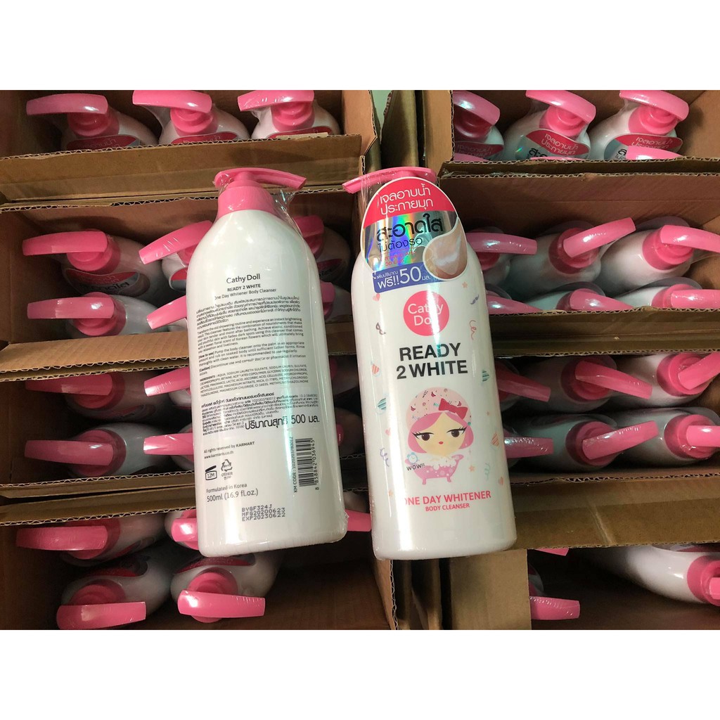 Sữa tắm Cathy Doll Ready 2 White Body One Day Whitener Cleanser