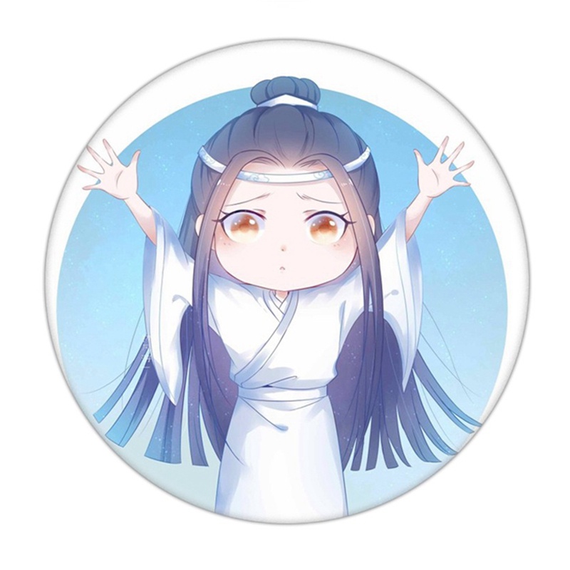 Huy Hiệu Cài Áo / Ba Lô Họa Tiết Anime mo dao zu shi Lan Zhan Wei Ying