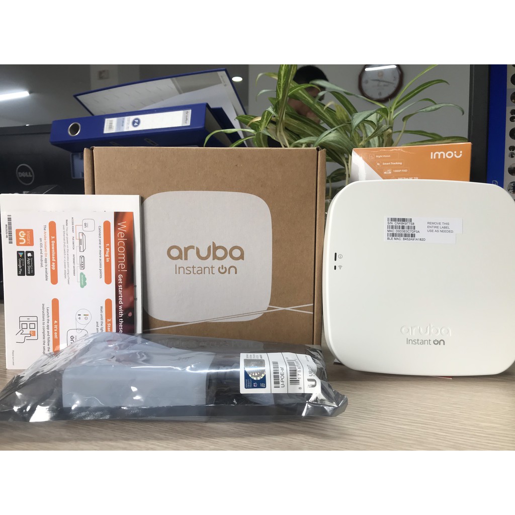 AP11 (R2W96A) - Thiết bị phát sóng không dây (Wifi) Aruba Instant On, Indoor