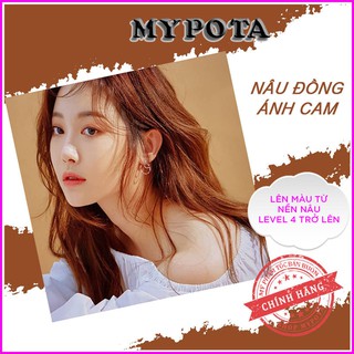 Thuốc nhuộm tóc nâu đồng ánh cam tự nhuộm tại nhà style hàn quốc lên màu đẹp TN39