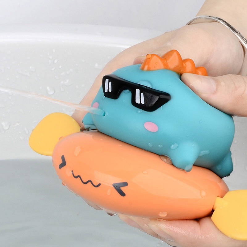 Đồ chơi SEA SUN TOYS kiểu động vật hoạt hình sử dụng dây cót dễ thương cho trẻ khi tắm