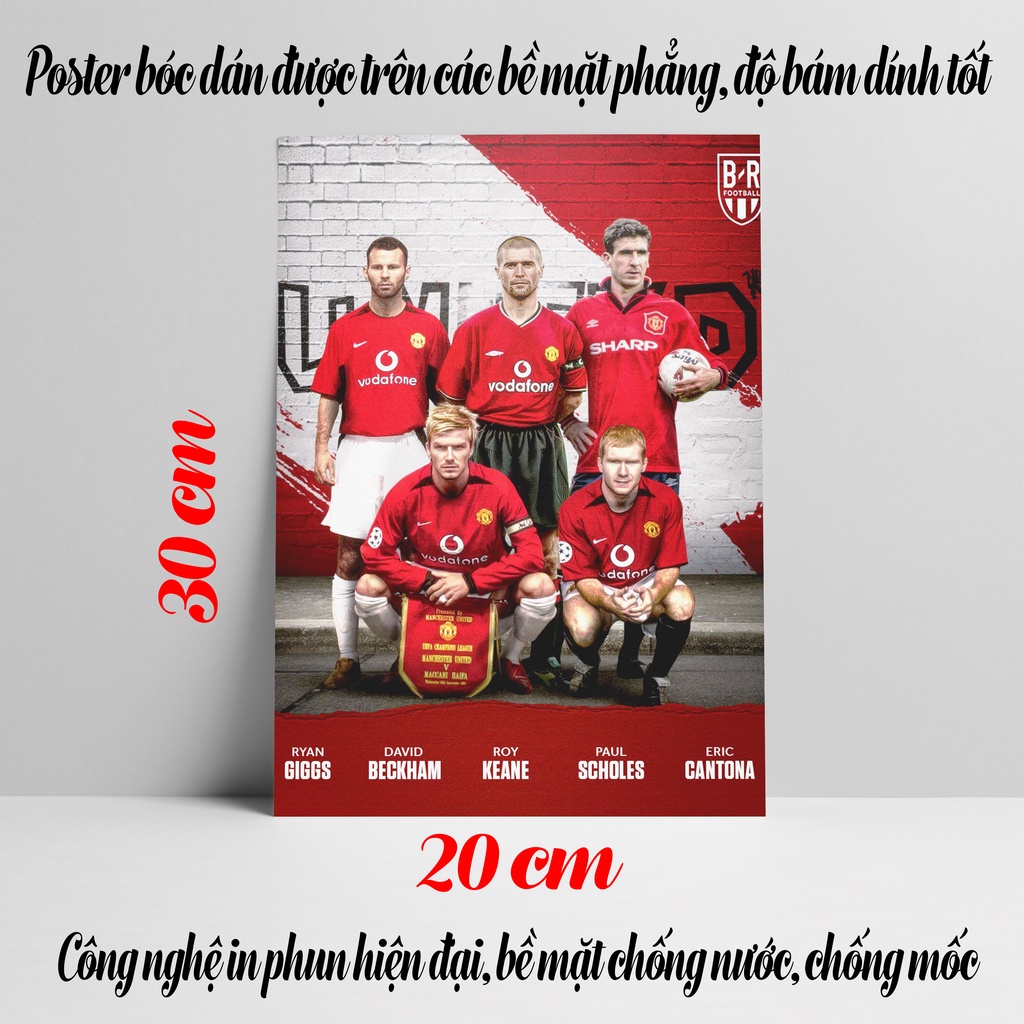 Poster Manchester United Quá Khứ, Ảnh Dán Tường Quá Khứ Manchester United Cực Đẹp