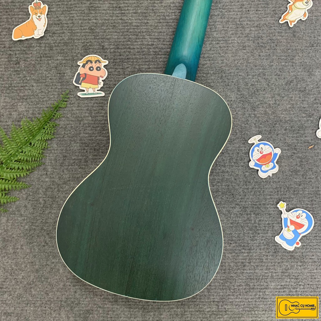 ĐÀN UKULELE CONCERT 23INCH DEVISER XANH ĐEN