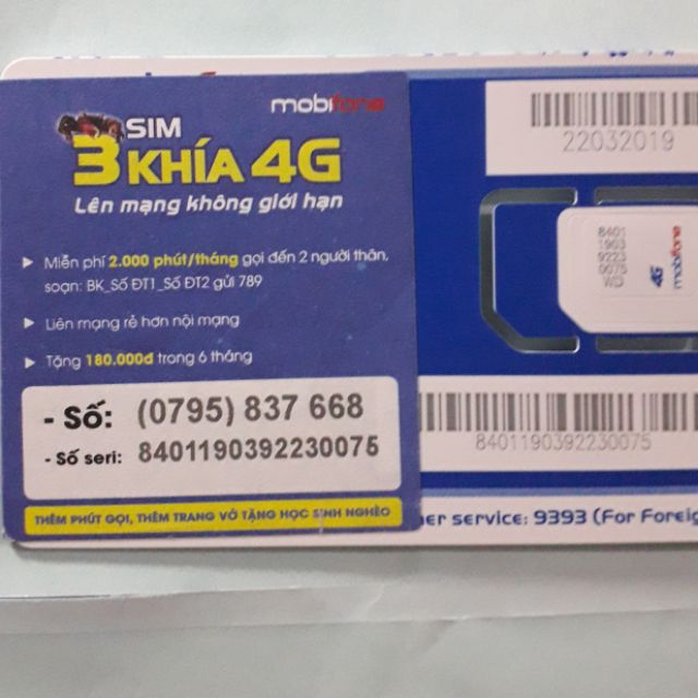 Sim lộc phát 68