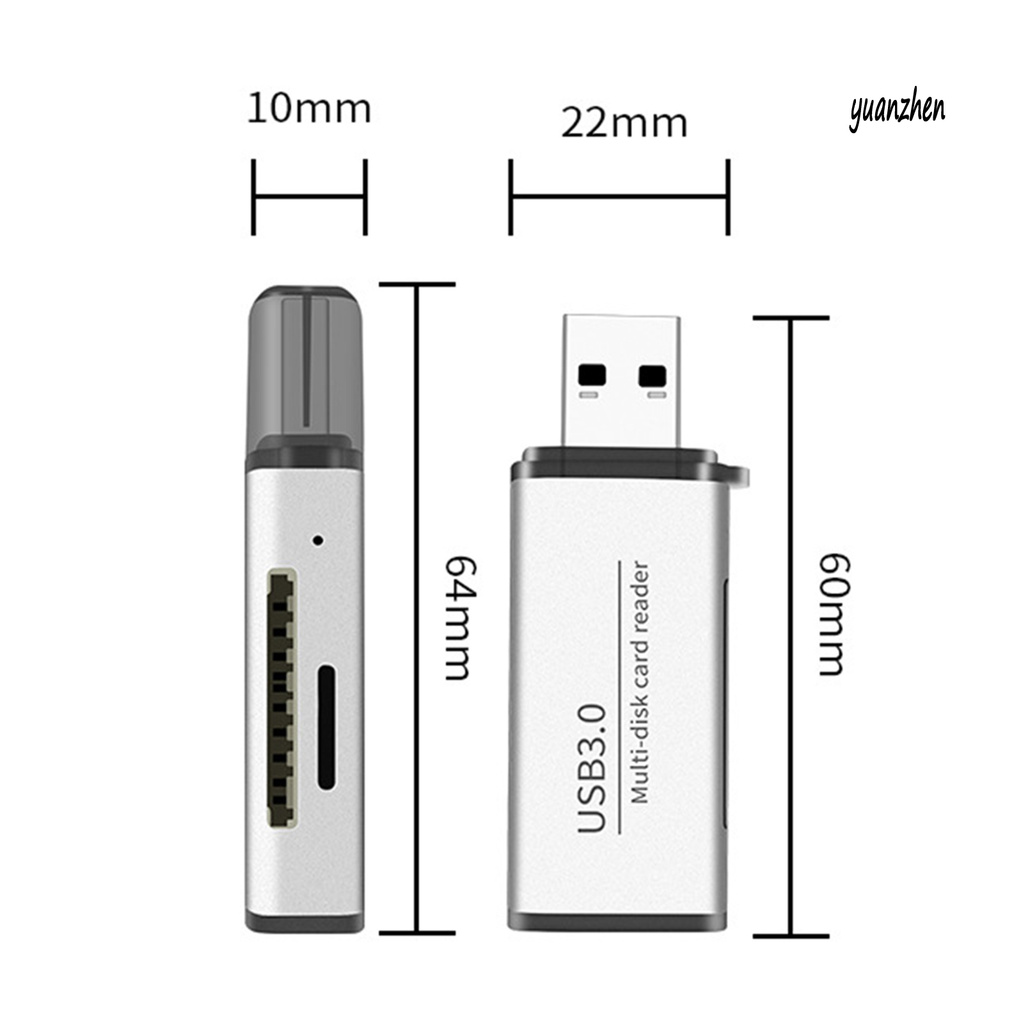 Đầu Đọc Thẻ Nhớ Usb 3.0 | BigBuy360 - bigbuy360.vn