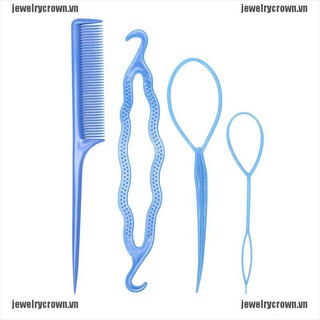 Set 4 Dụng Cụ Tạo Kiểu Tóc Tiện Dụng