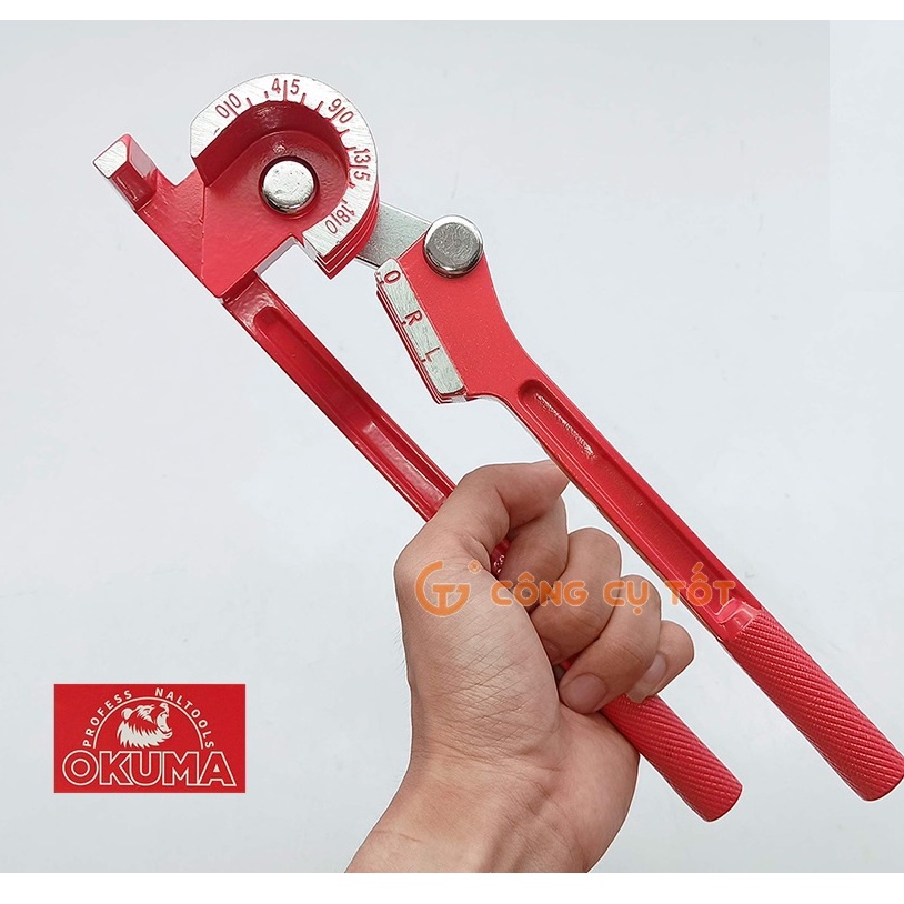 Vam uốn ống đồng cầm tay 6/8/10mm 180° OKUMA