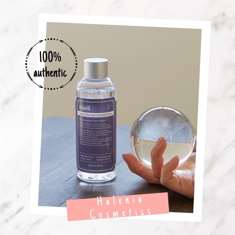 Nước hoa hồng Dưỡng Ẩm Da Không Mùi Klairs Supple Preparation Unscented Toner 180ml