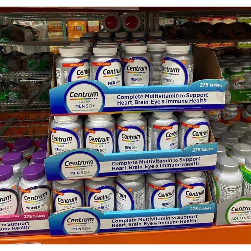 Vitamin tổng hợp centrum men 50+