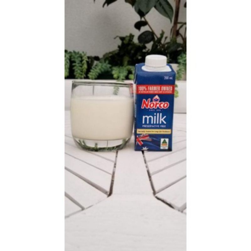 Sữa Tươi Úc Full Cream 200ml  NORCO Hàng Nội Địa