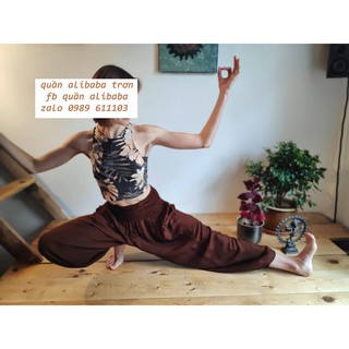 New in 🌴🌴 Quần Alibaba yoga màu trơn, voi thái