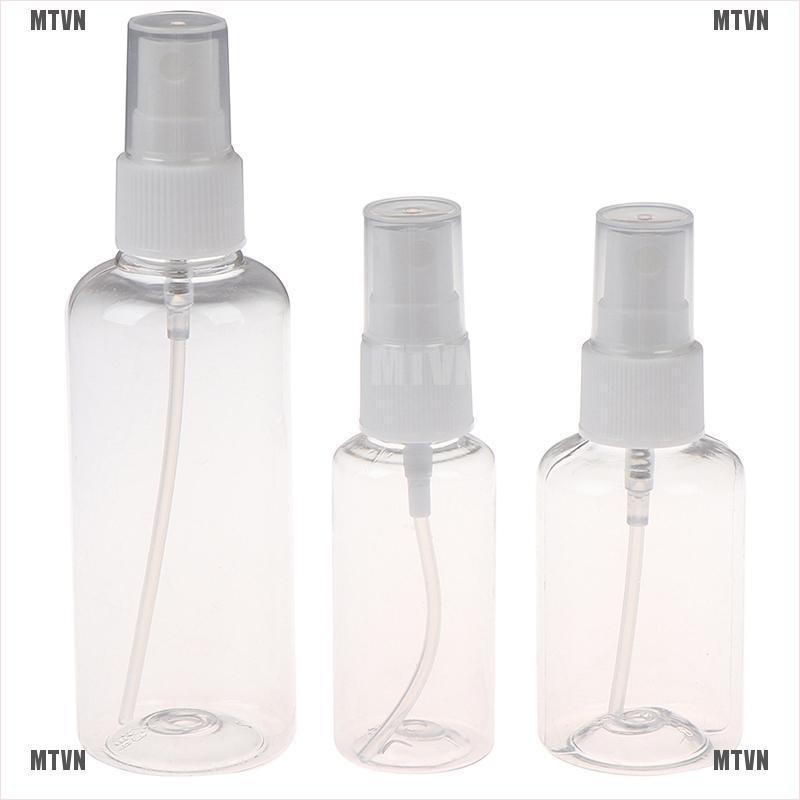 Bình xịt phun sương chiết mỹ phẩm tiện lợi du lịch 30/50/100ml