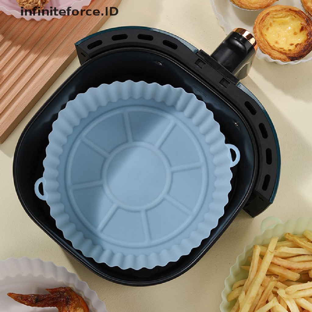 Nồi Chiên Không Dầu Bằng Silicone Có Thể Tái Sử Dụng