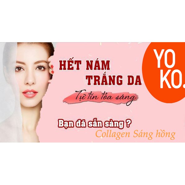 [Da Đẹp - Trẻ Trung] Nước Uống Collagen Quý Phái Sáng Hồng Da Bạch Mai 200ml YoKo Pharma | BigBuy360 - bigbuy360.vn