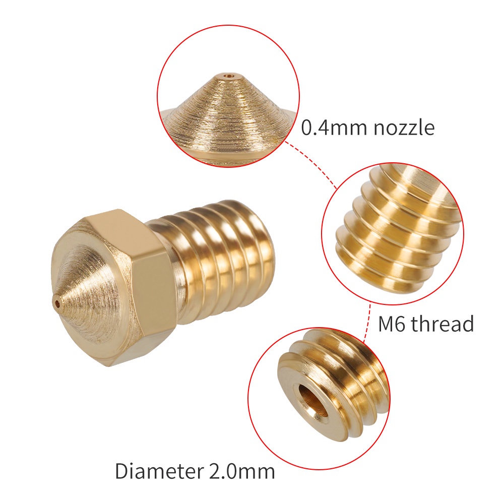 Đầu Phun E3D 1.75mm