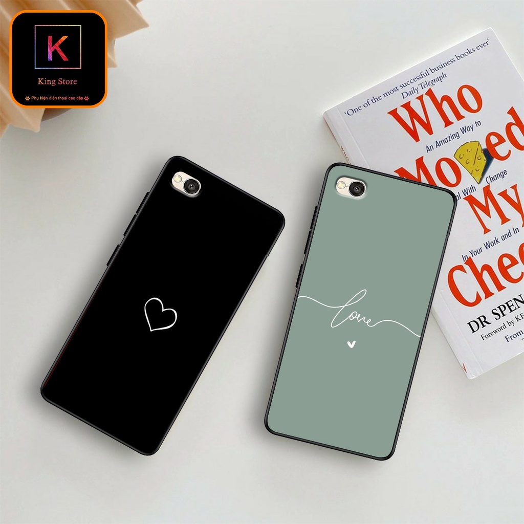 Ốp lưng Xiaomi Redmi 4 - Redmi 4A - Redmi 4X - Ốp in hình Trái tim siêu dễ thương