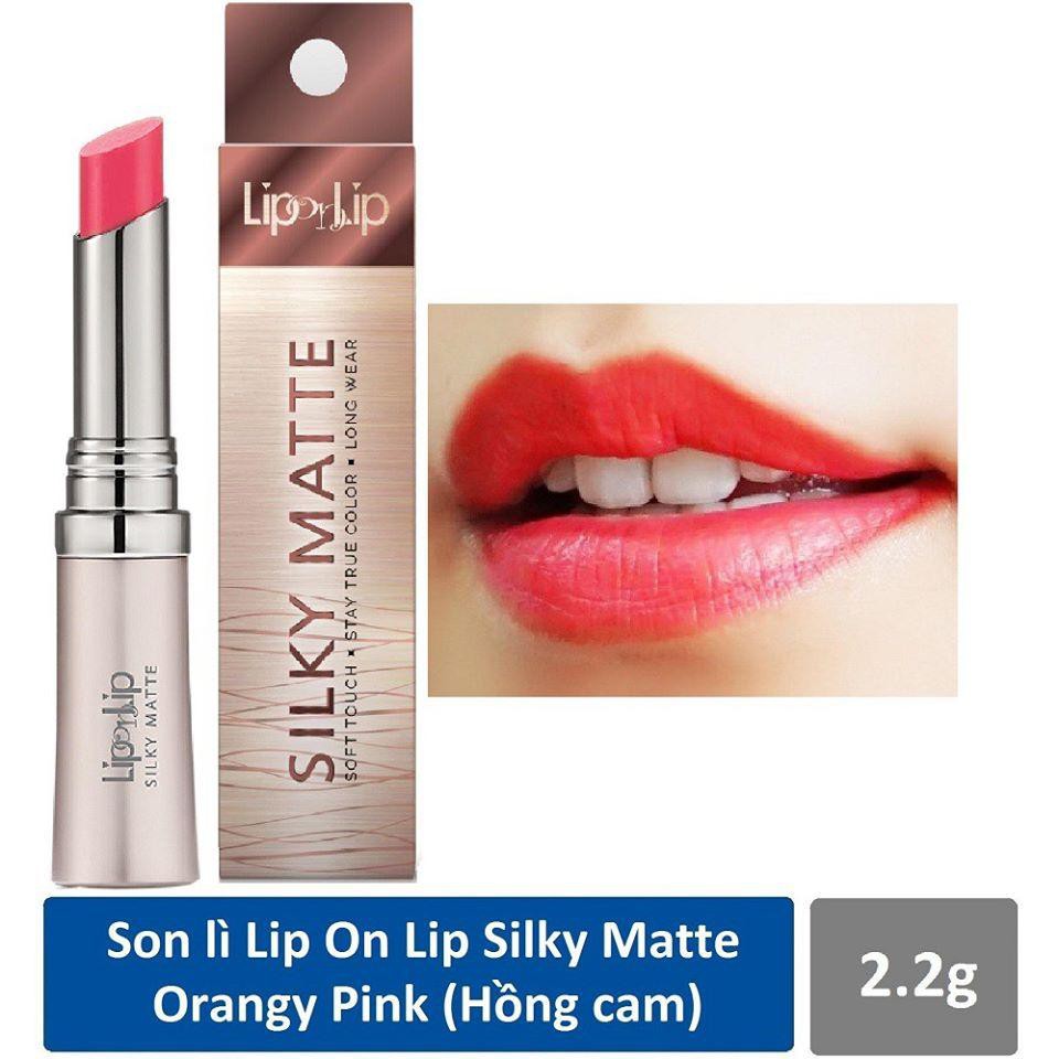 [TẶNG GIÁ ĐỠ ĐT] Son lì siêu mịn dưỡng tối ưu Lip On Lip Silky Matte 2,2g