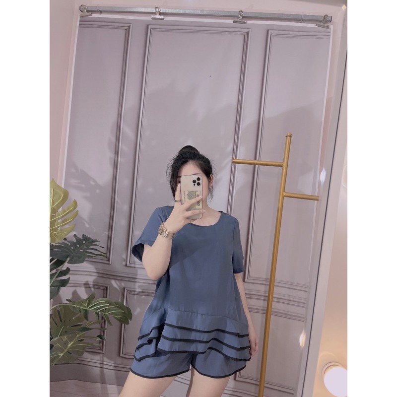 Sét Bộ Bigsize áo pelum chất lụa cực mát | BigBuy360 - bigbuy360.vn