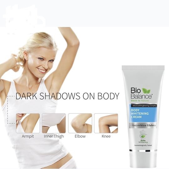 Kem Trắng Da Giảm Thâm Vùng Nhạy Cảm Bio balance Body Whitening Cream 60ml [ Có Phiếu Công Bố của Bộ Y tế ]
