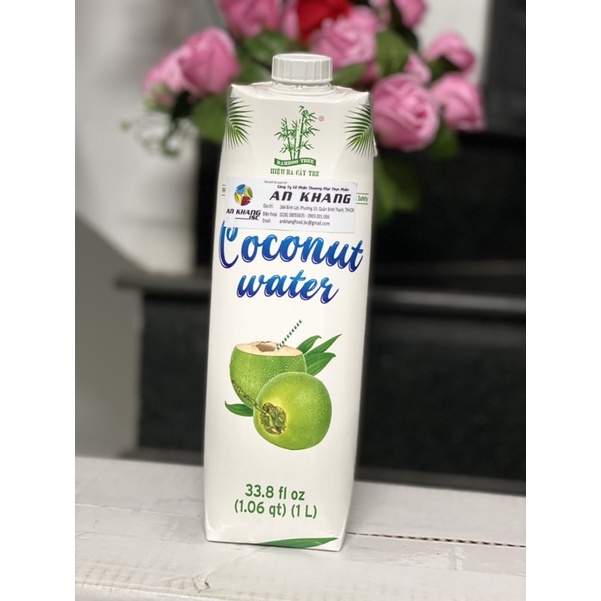 NƯỚC DỪA TƯƠI BẾN TRE ( 1 lít) - HIỆU 3 CÂY TRE