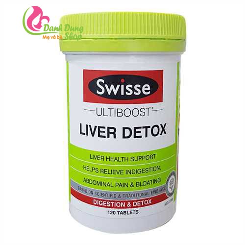 Viên Uống Liver Detox Swisse 120 viên úc