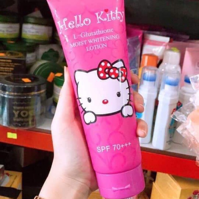 Kem Chống Nắng Dưỡng Da Makeup Body Hello Kitty thái lan