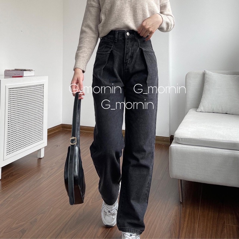 Quần jeans đen QJ0113