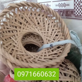 rế lót tre (Sll:0971660632)17cm( 1c) dày ,thủ công
