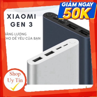 [Có sẵn] Pin Dự Phòng Xiaomi Gen 3 - Sạc Dự Phòng 10000mAh - 20000mAh - Type C