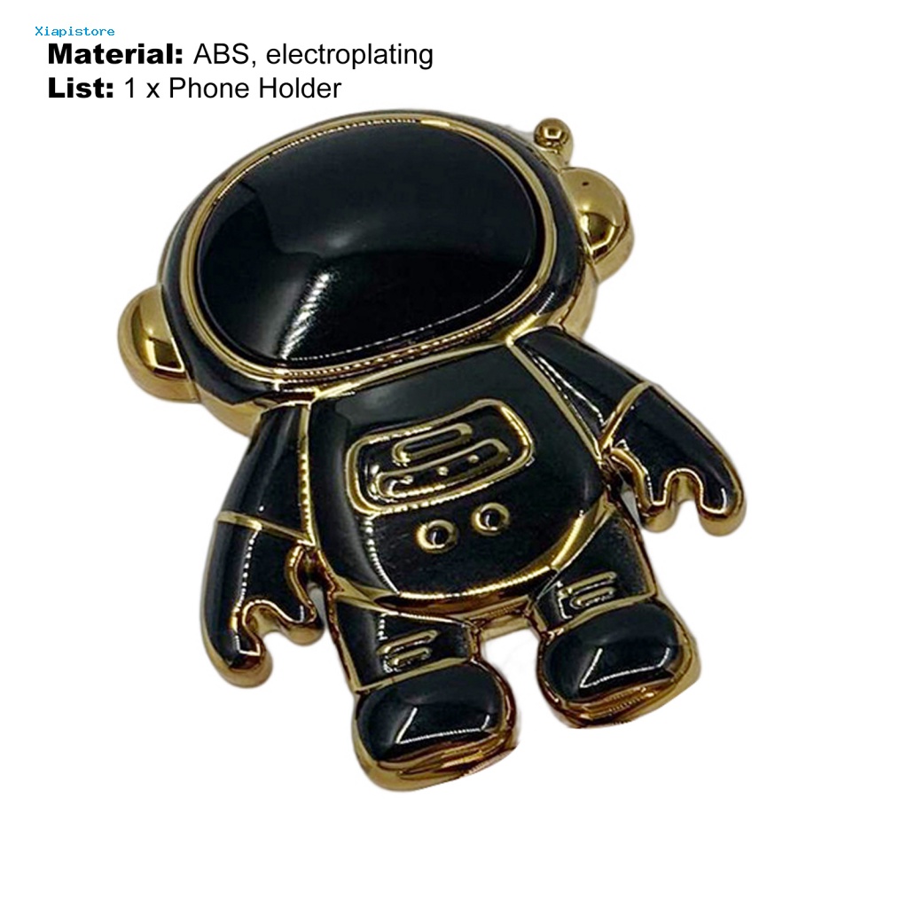 [Xiapistore] Giá Đỡ Điện Thoại Di Động Hình Phi Hành Gia Mạ Điện Chống Nứt