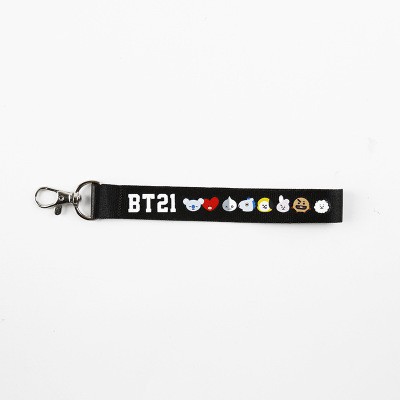 Strap hologram jack STH3 Dây đeo name tag j97 army tag phản quang cute kpop dây strap đen