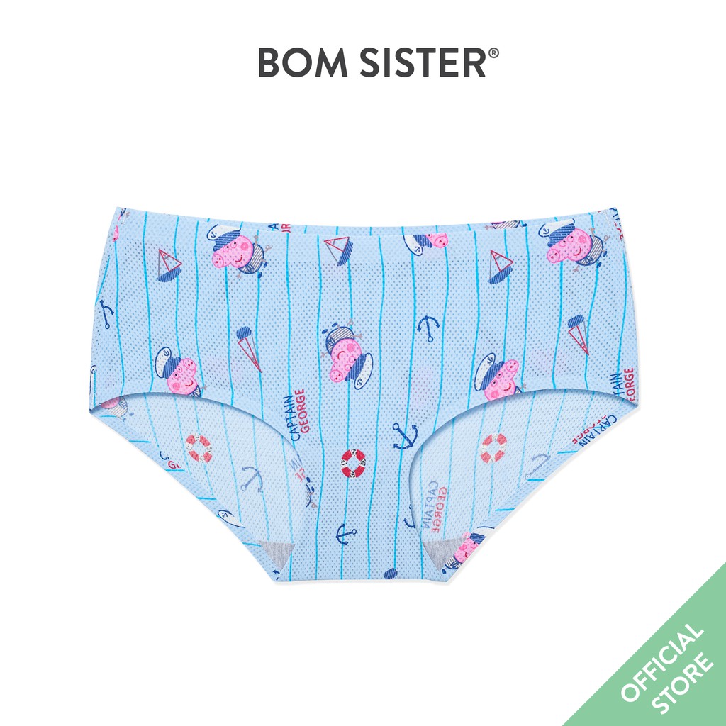 [Mã FAMALLT5 giảm 15% đơn 150k] Quần lót su đúc thông hơi ép viền hoạ tiết dễ thương phần 4 BOM SISTER Q5875 | BigBuy360 - bigbuy360.vn