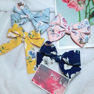 [HÀNG LOẠI 1] Kẹp tóc nơ hoa nhí mùa hè hot trend cho nữ xinh xắn lung linh chất liệu cao cấp bền đẹp