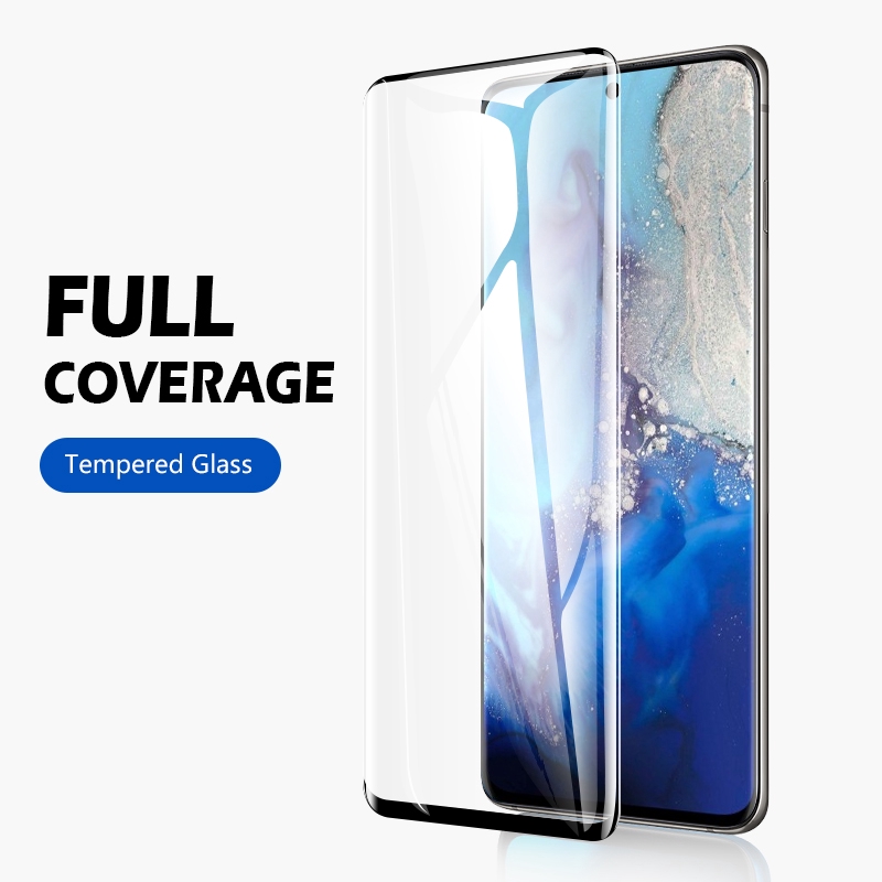 Kính cường lực cong bảo vệ màn hình cho Samsung Galaxy S20 S20Plus S20 Ultra