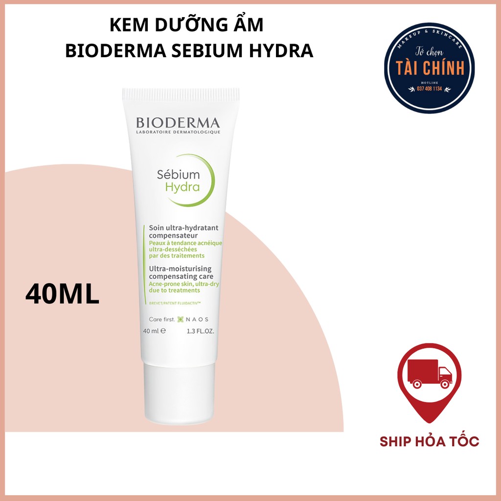 Kem Dưỡng Ẩm Cho Da Dầu, Mụn BIO HYDRA sebium 40ml