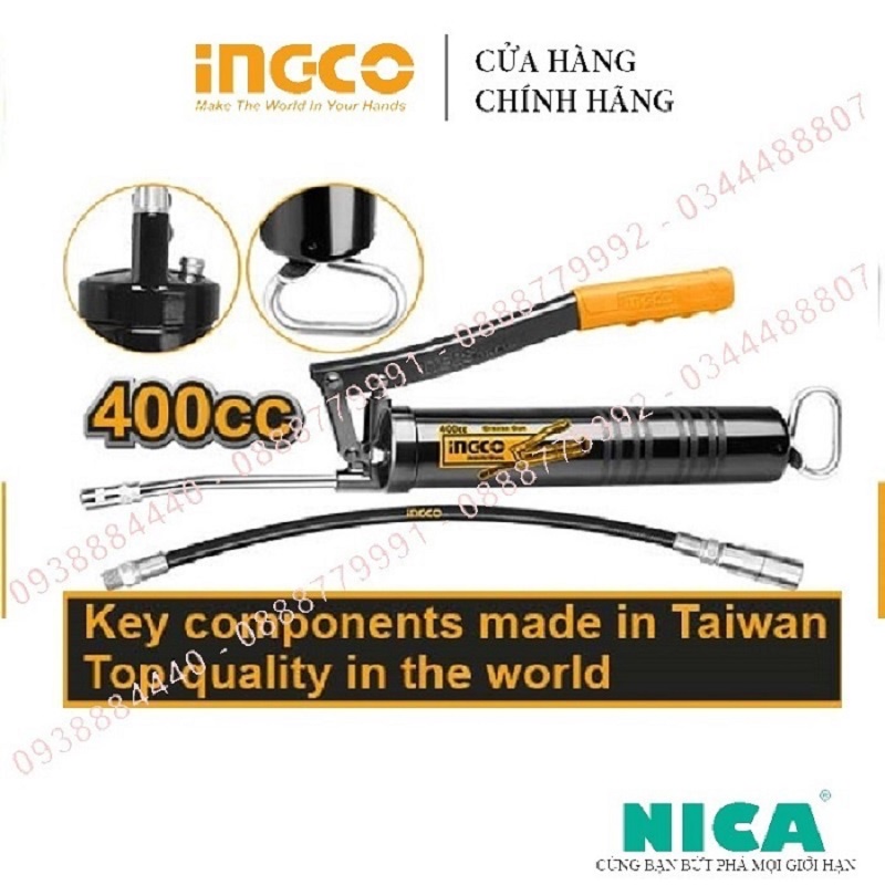 Súng bơm mỡ Ingco GRG015001