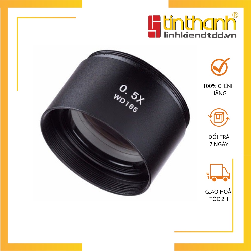 Thấu kính tăng độ ZOOM cho kính hiển vi