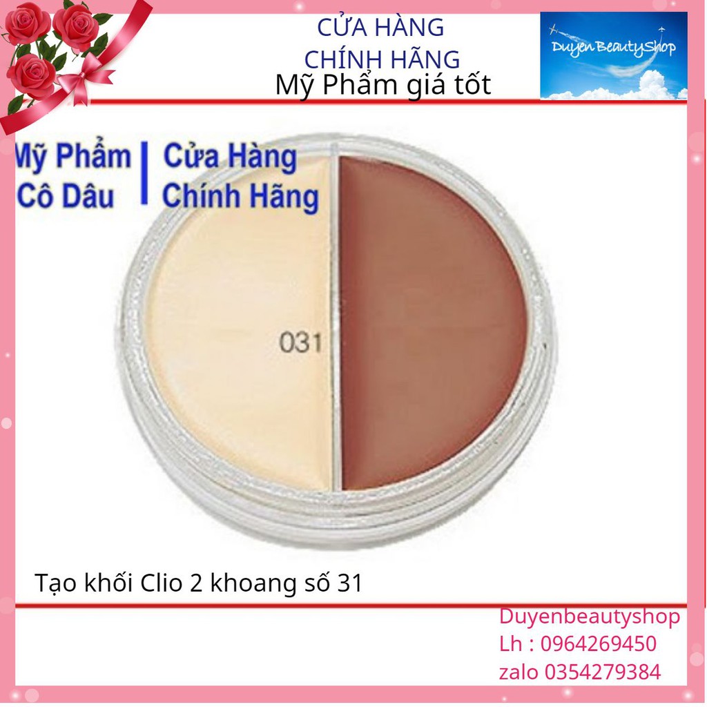 {Chuẩn Auth} Tạo Khối Và Che Khuyết Điểm 2 Khoang CLIO 31 Che Phủ Hoàn Hảo