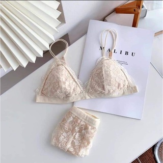 Set bra ren quyến rũ