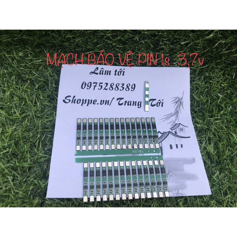 Mạch bảo vệ pin 1s - 3,7v