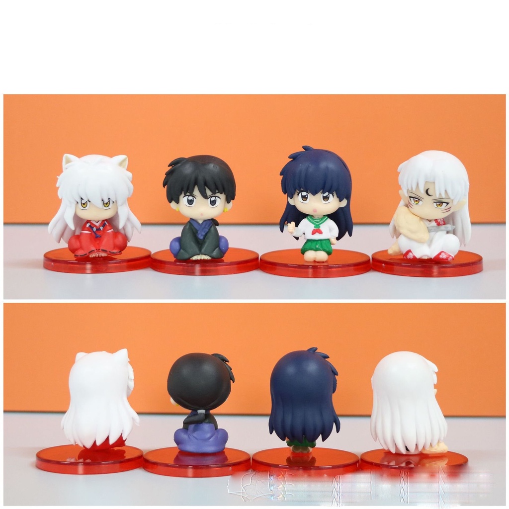 Mô hình nendoroid figure InuYasha - Higurashi Kagome Sesshomaru Kikyou Kikyo KHUYỂN DẠ XOA anime tượng chibi trưng bày