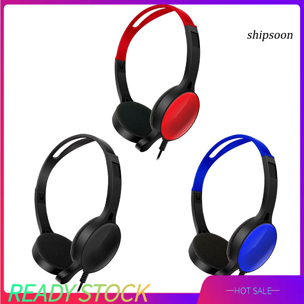 snej  GM-007 Universal Foldable 3.5mm Wired Gaming Headphone with Mic for Phone/PC